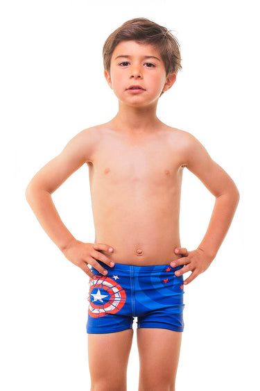 bañador liso hombre Boxer Max Pettit - vista principal